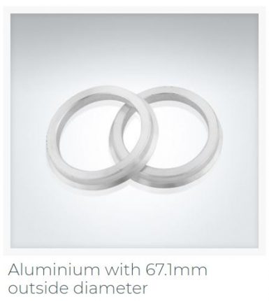 hub ring 67mm down