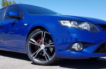 Korbus's XR6 Dark Argent F335 19x8.5 Achilles 245.35x19